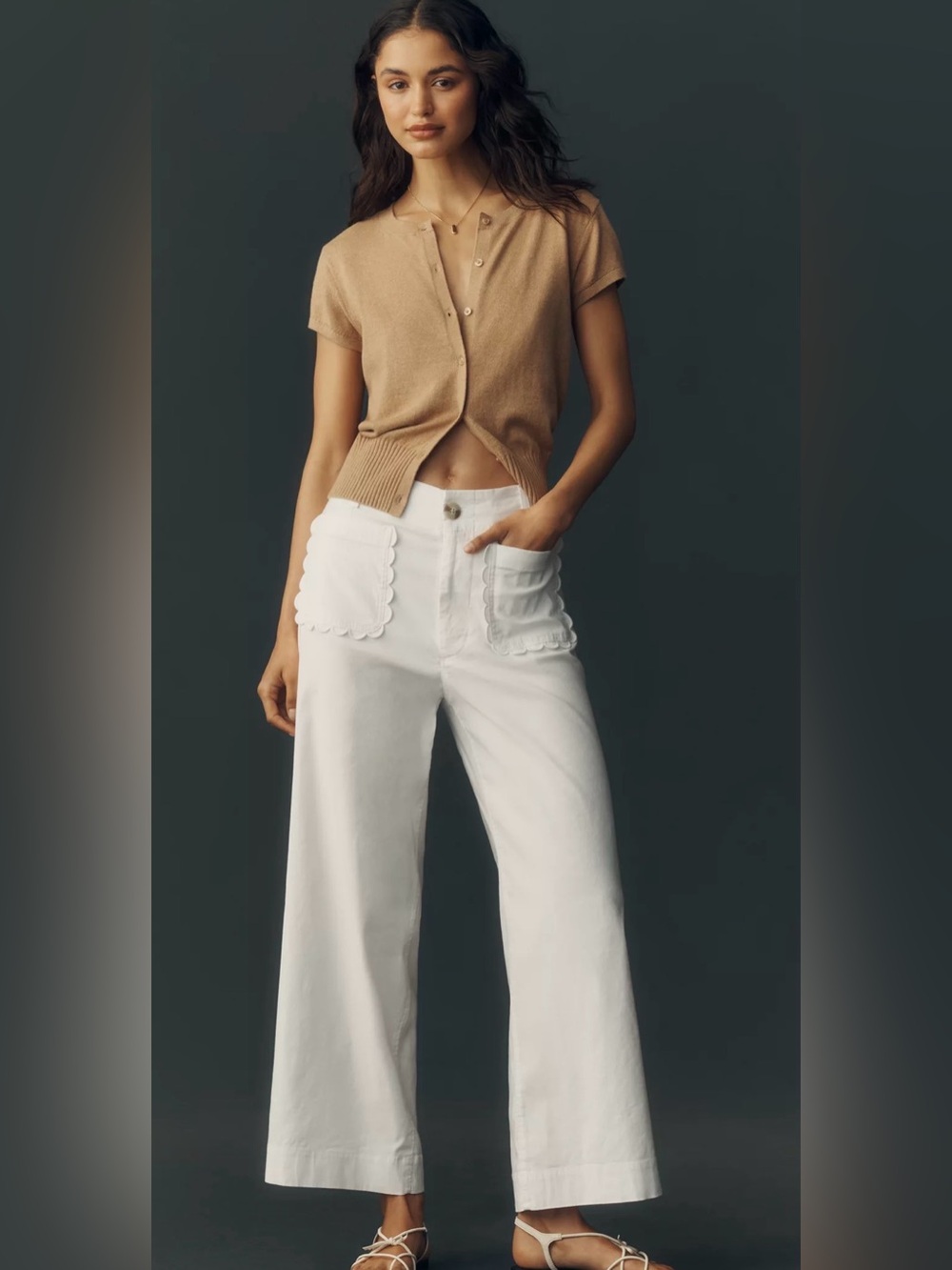Maeve Colette Scallop Pants